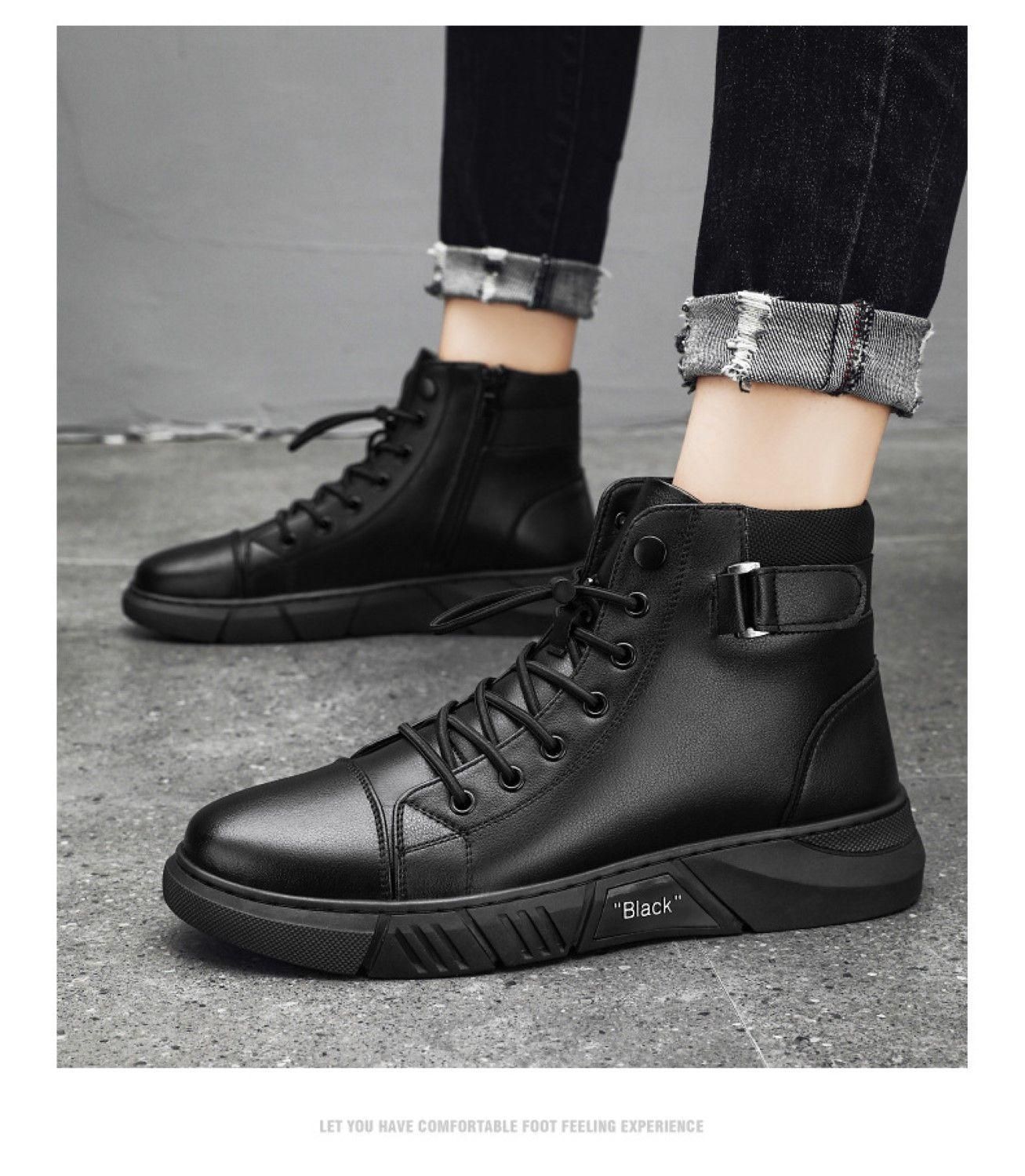 That Man Edition - Black Boots For Men
